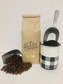 Cappuccino Fudge Coffee from Alamo Pecan & Coffee in San Saba, TX