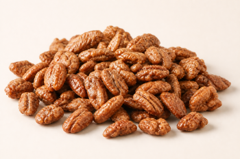 Honey Toasted Pecans from Alamo Pecan & Coffee in San Saba, TX