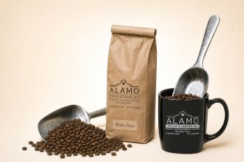Mocha Pecan Coffee from Alamo Pecan & Coffee in San Saba, TX