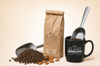 Almond Bliss Coffee from Alamo Pecan & Coffee in San Saba, TX