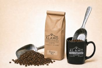 Banana Nut Coffee from Alamo Pecan & Coffee in San Saba, TX