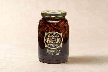Pecan Pie in a Jar from Alamo Pecan & Coffee in San Saba, TX