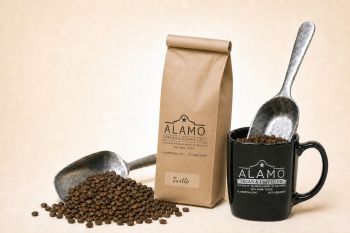 Turtle Coffee from Alamo Pecan & Coffee in San Saba, TX