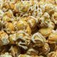 White Drizzled Caramel Popcorn from Alamo Pecan & Coffee in San Saba, TX